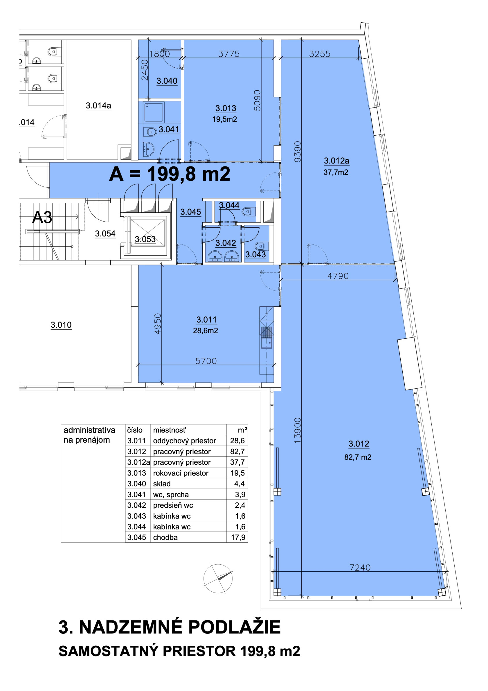 Kancelárske priestory na prenájom v Bratislave Ružinov