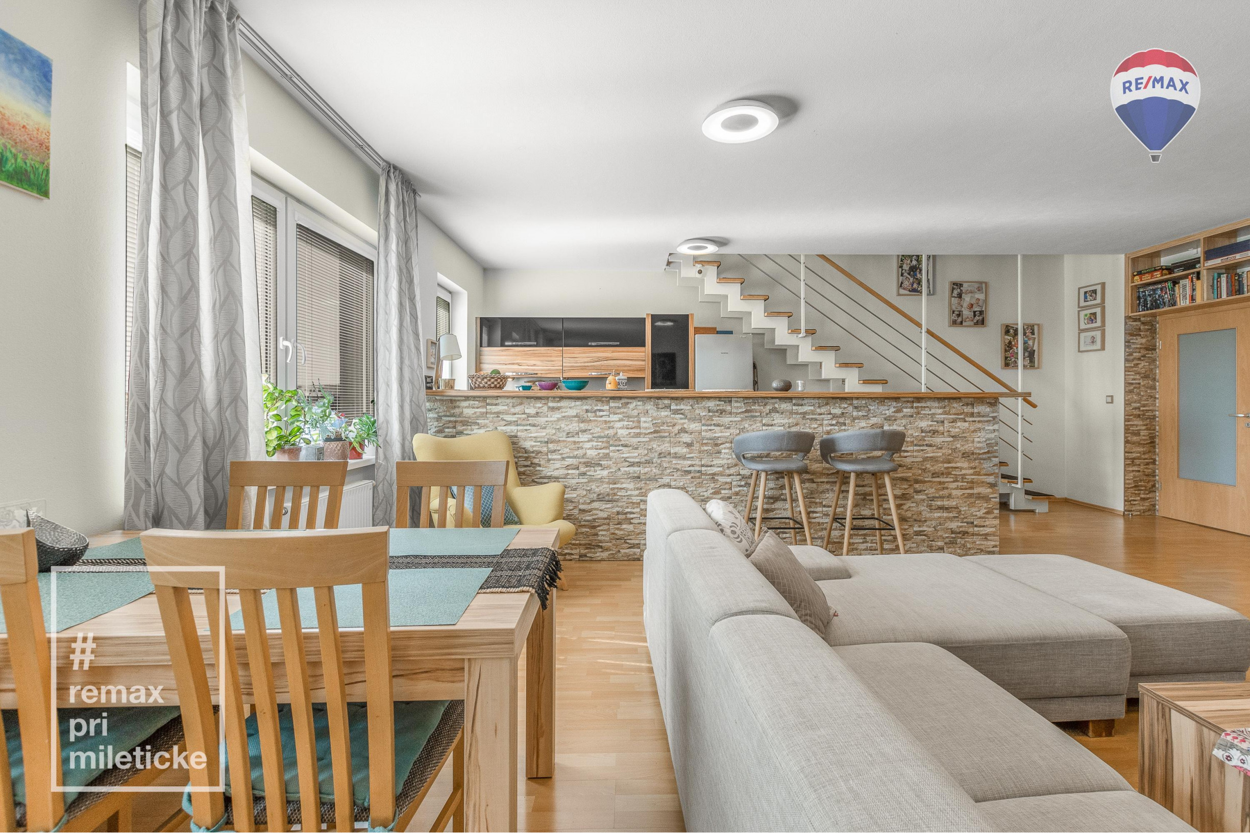 Na predaj veľkometrážny mezonet s terasou a garážou