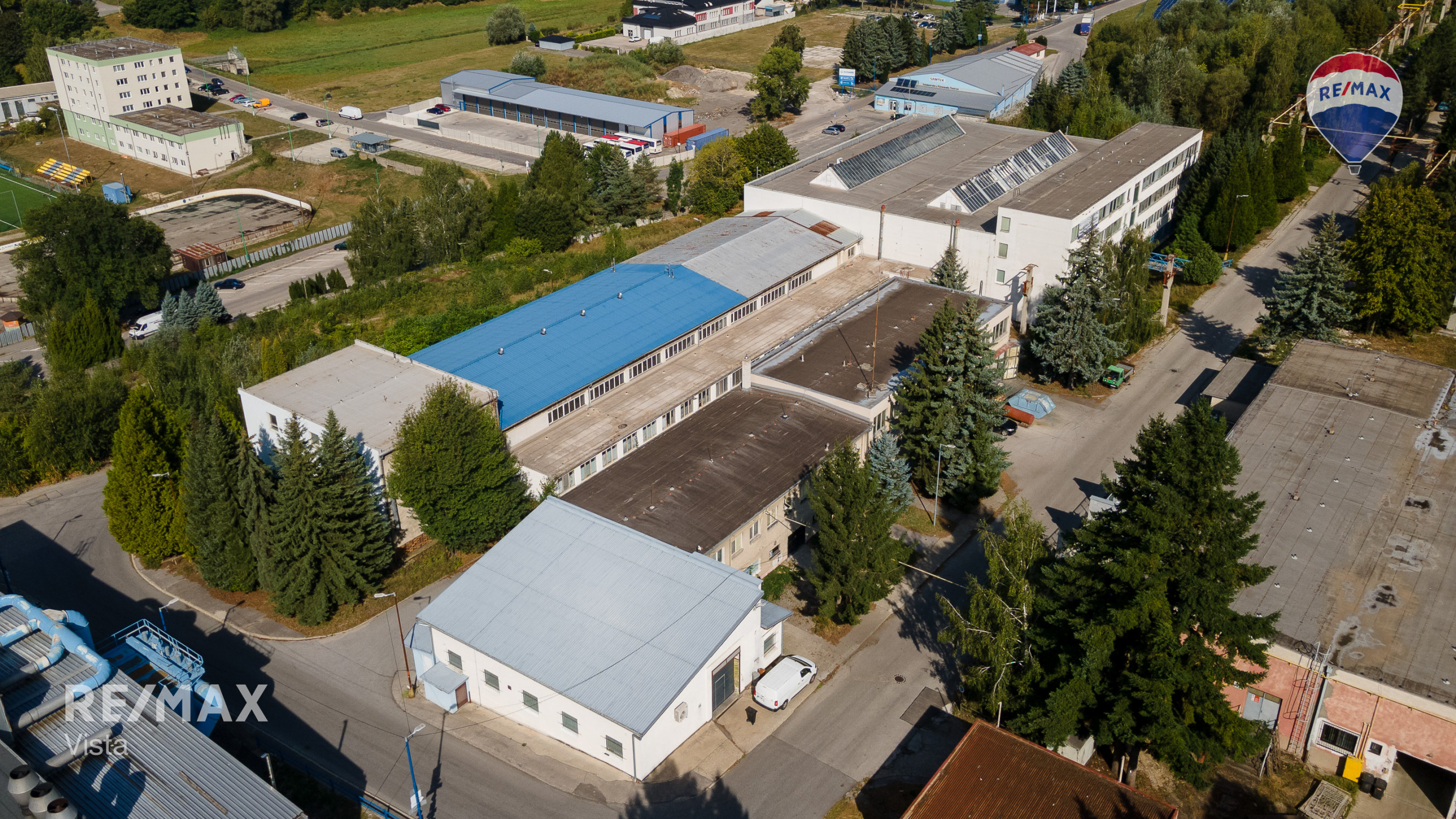 Výrobno - skladový areál na predaj v Myjave