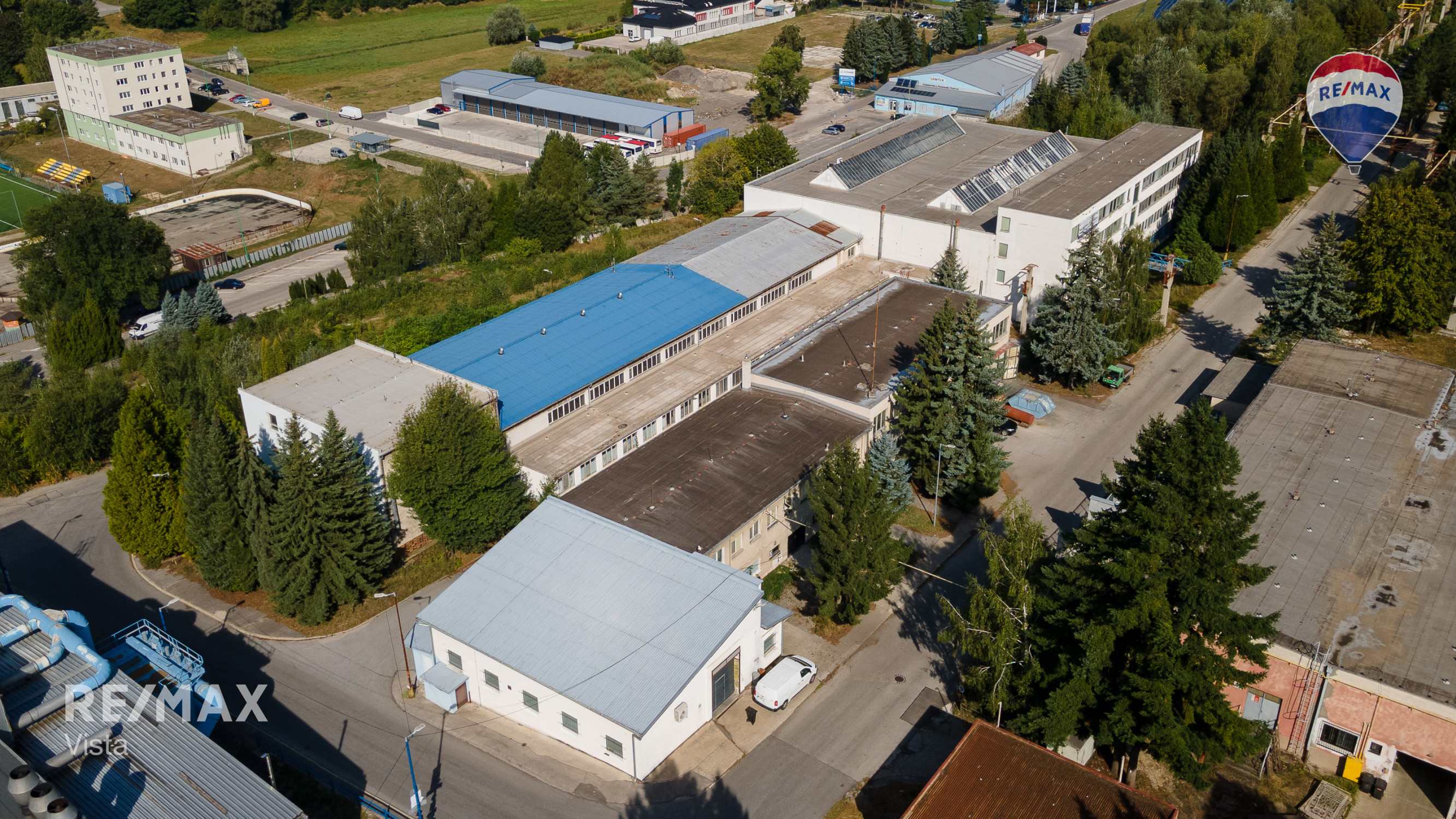 Výrobno - skladový areál na prenájom v Myjave