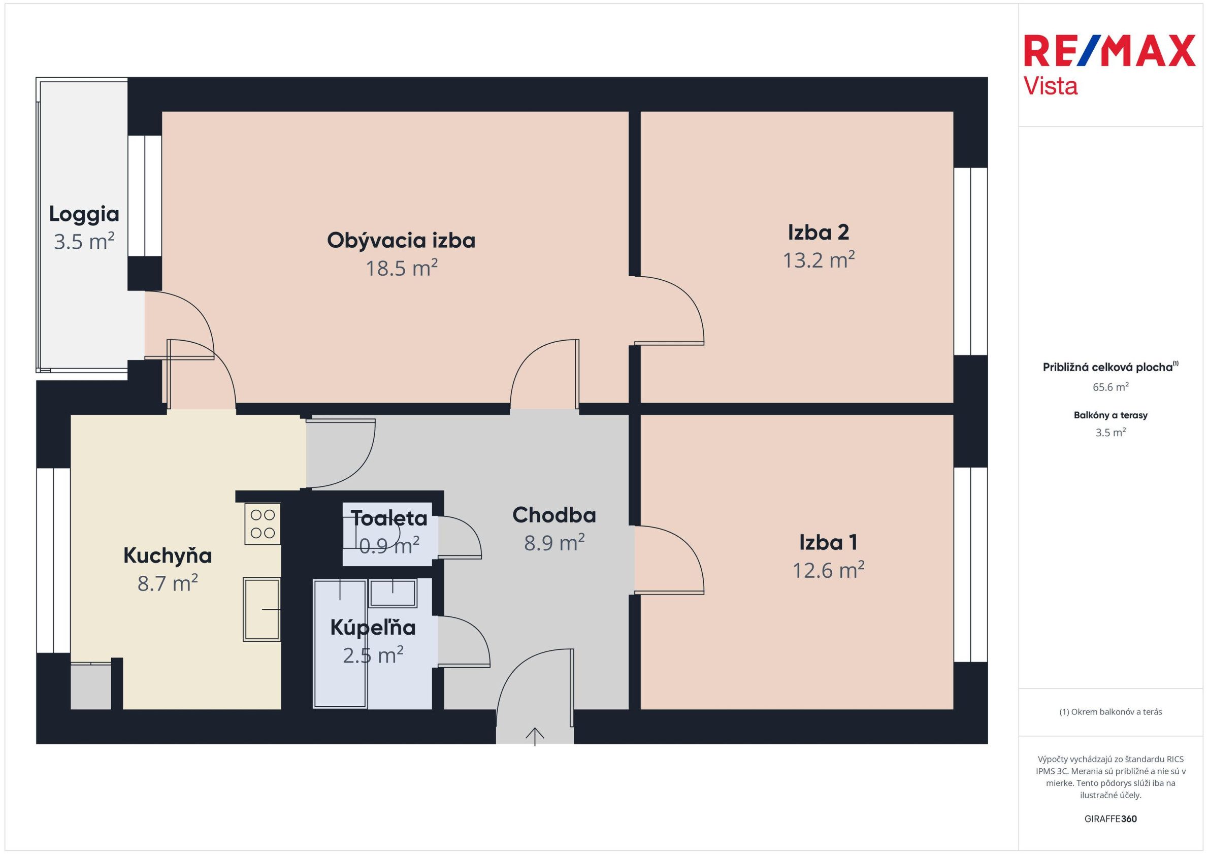 3-izb. byt - SKVELÁ DISPOZÍCIA - BA II - ČIERNOVODSKÁ UL.