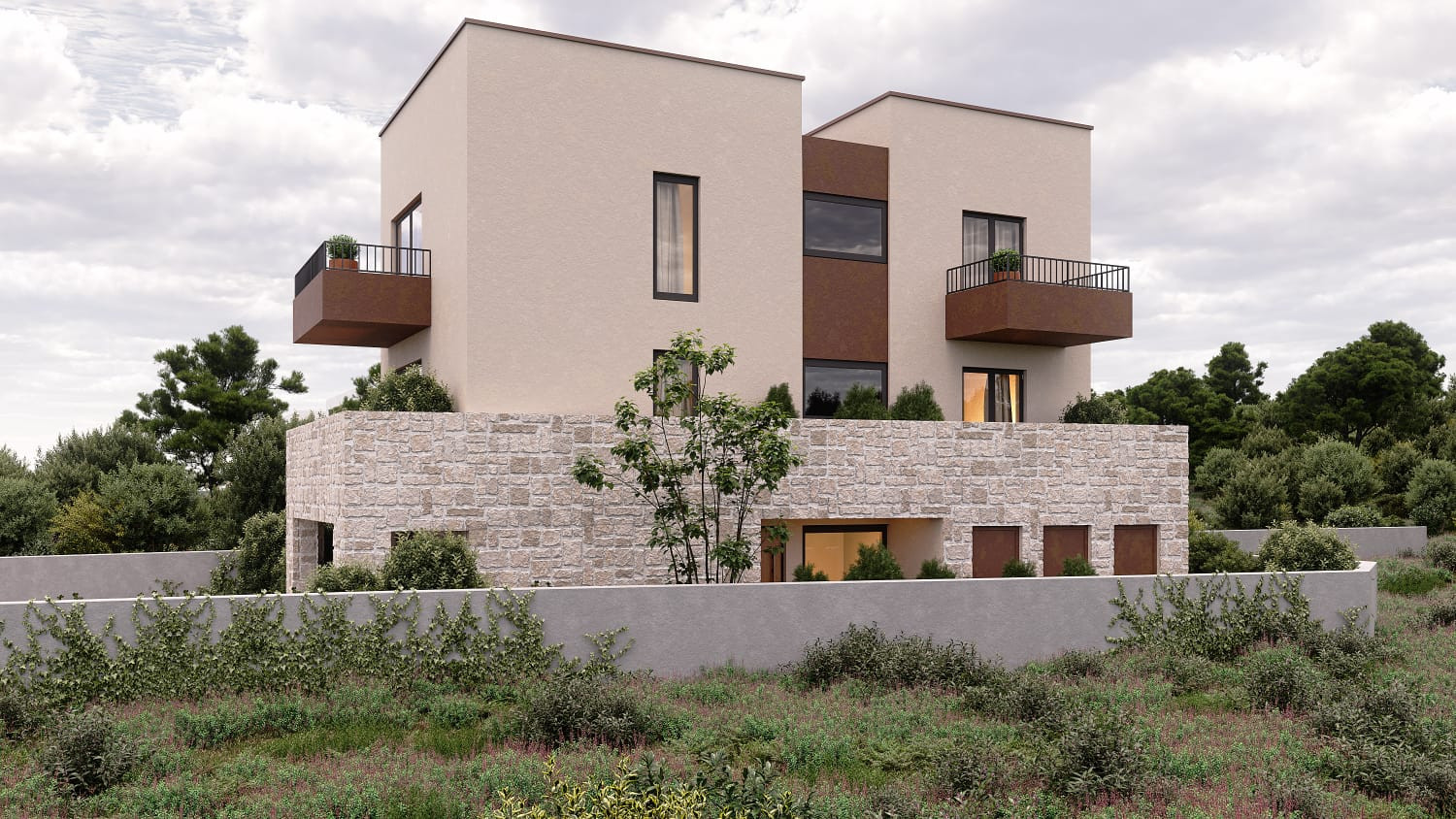 3-izbový / 2-spálňový apartmán Brodarica, Šibenik - Okolie | 69,96m2