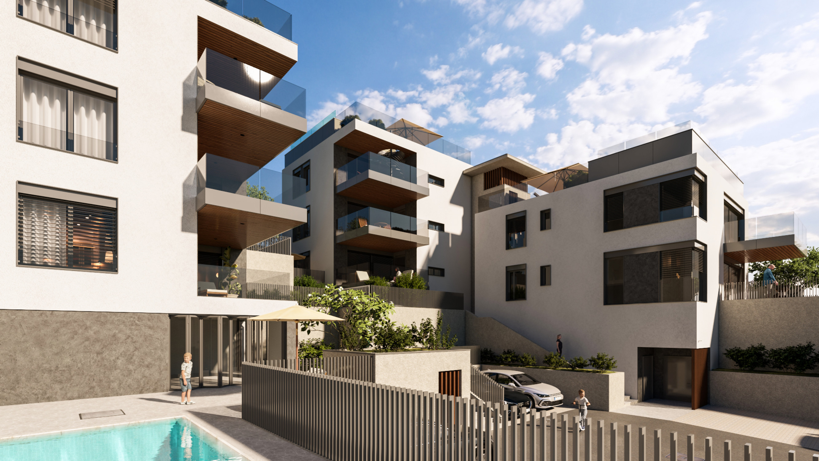 3-izbový / 2-spálňový prémiový apartmán s výhľadom na more | Chorvátsko - Primošten