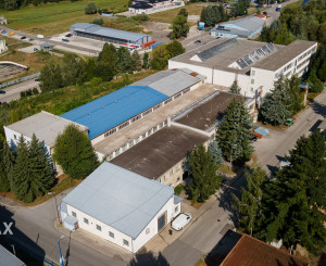 Výrobno - skladový areál na prenájom v Myjave