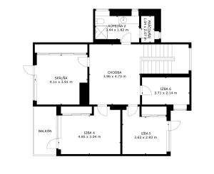 NOVÁ PONUKA - Na predaj priestranný rodinný dom priamo pod lesom