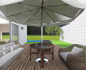 Moderný vidiecky dom v Topoľnici – bývanie i podnikanie v jednom!