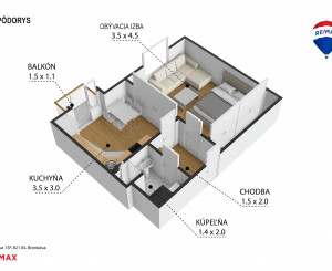 SKVELÉ BÝVANIE ALEBO INVESTÍCIA! - 1i byt - Doležalova ul.