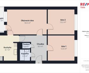 3-izb. byt - SKVELÁ DISPOZÍCIA - BA II - ČIERNOVODSKÁ UL.