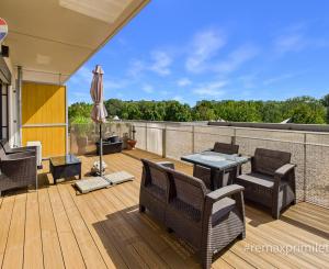 Priestranný 2-izbový byt, 46 m² s terasou a parkovaním