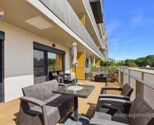 Priestranný 2-izbový byt, 46 m² s terasou a parkovaním