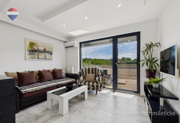 Priestranný 2-izbový byt, 46 m² s terasou a parkovaním