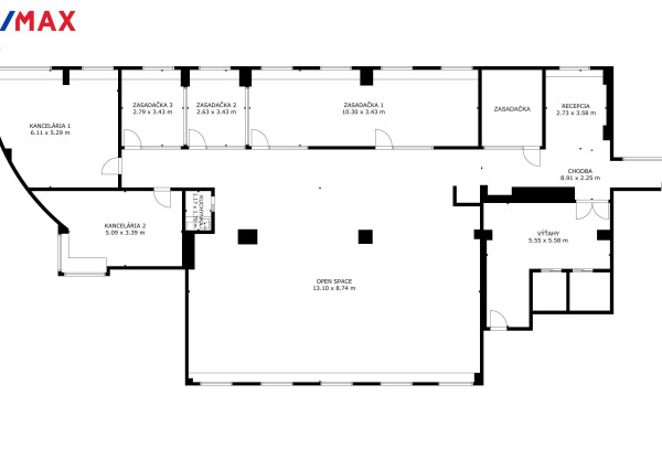 Kancelárske priestory na prenájom v Bratislave Ružinov