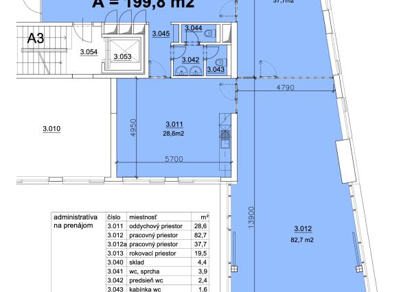 Kancelárske priestory na prenájom v Bratislave Ružinov