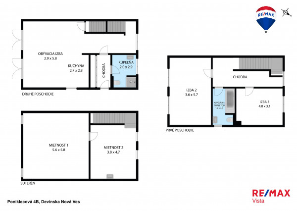 Predaj rodinnej vily v tichej lokalite Bratislavy