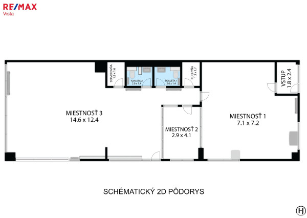 Na prenájom komerčné priestory