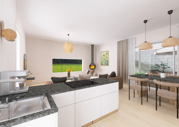 Moderný vidiecky dom v Topoľnici – bývanie i podnikanie v jednom!