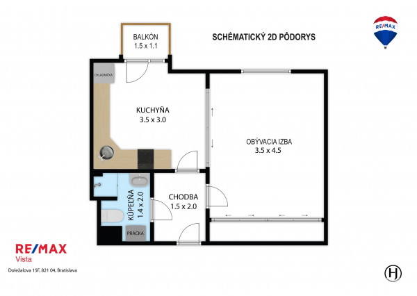 SKVELÉ BÝVANIE ALEBO INVESTÍCIA! - 1i byt - Doležalova ul.