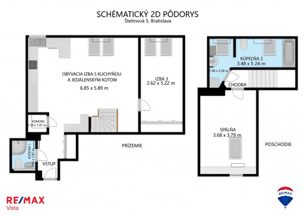NA PREDAJ 3-izbový mezanín v Starom Meste pod hradom