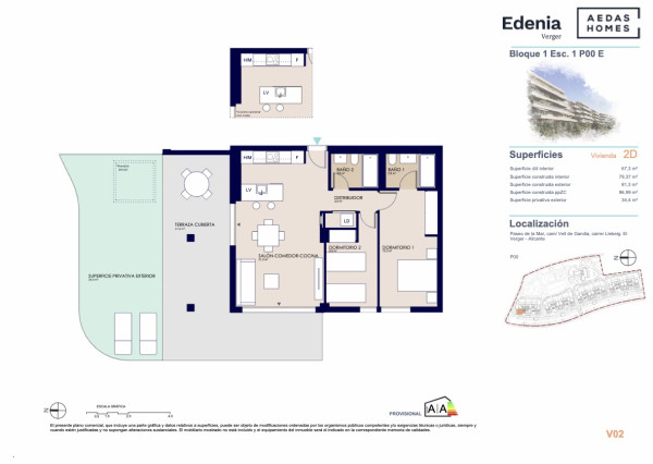 3-izbový apartmán v Dénia | Španielsko | Costa Blanca