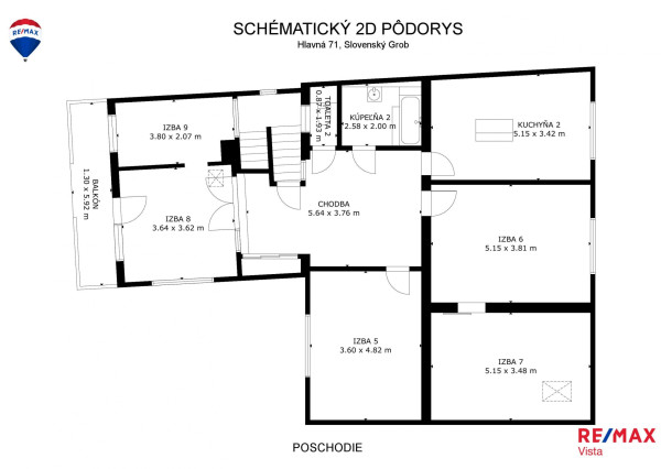 Rodinny dom s veľkým pozemkom v centre obce