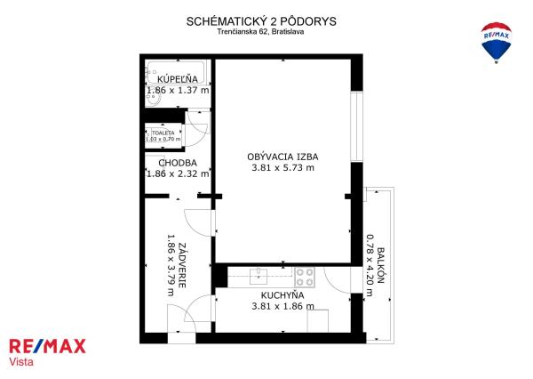 NA PREDAJ 1-izbový byt na Trenčianskej ulici