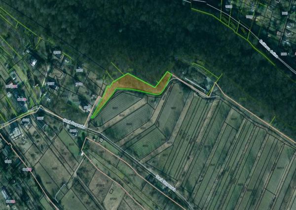 NA PREDAJ: Pozemok (rekreačný) 2033m2, ulica Stará Stupavská, BA III - Rača